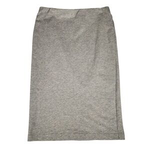 Metaphor Gray Knit Pencil Skirt XS Career Casual Classic Stretch